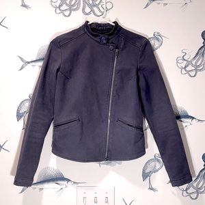 Tommy Hilfiger Asymmetrical Navy Zip Jacket